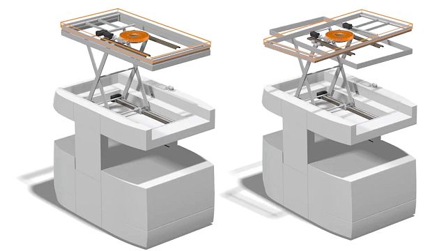 3D renders of an AMR