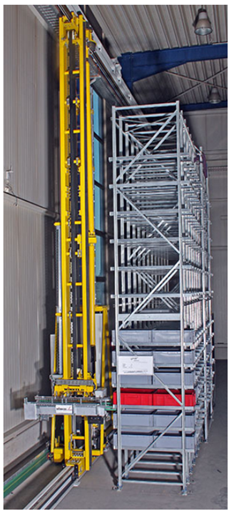 Storage and retrieval unit maximum tensile strain